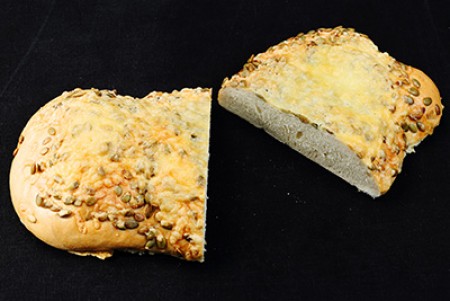 Käse-Kürbiskern-Ciabatta